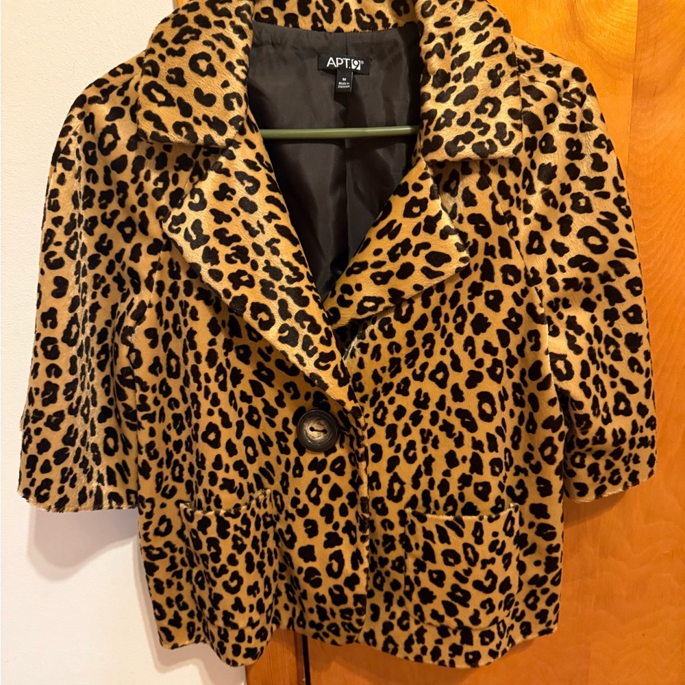 Apt. 9 Animal Print Outerwear